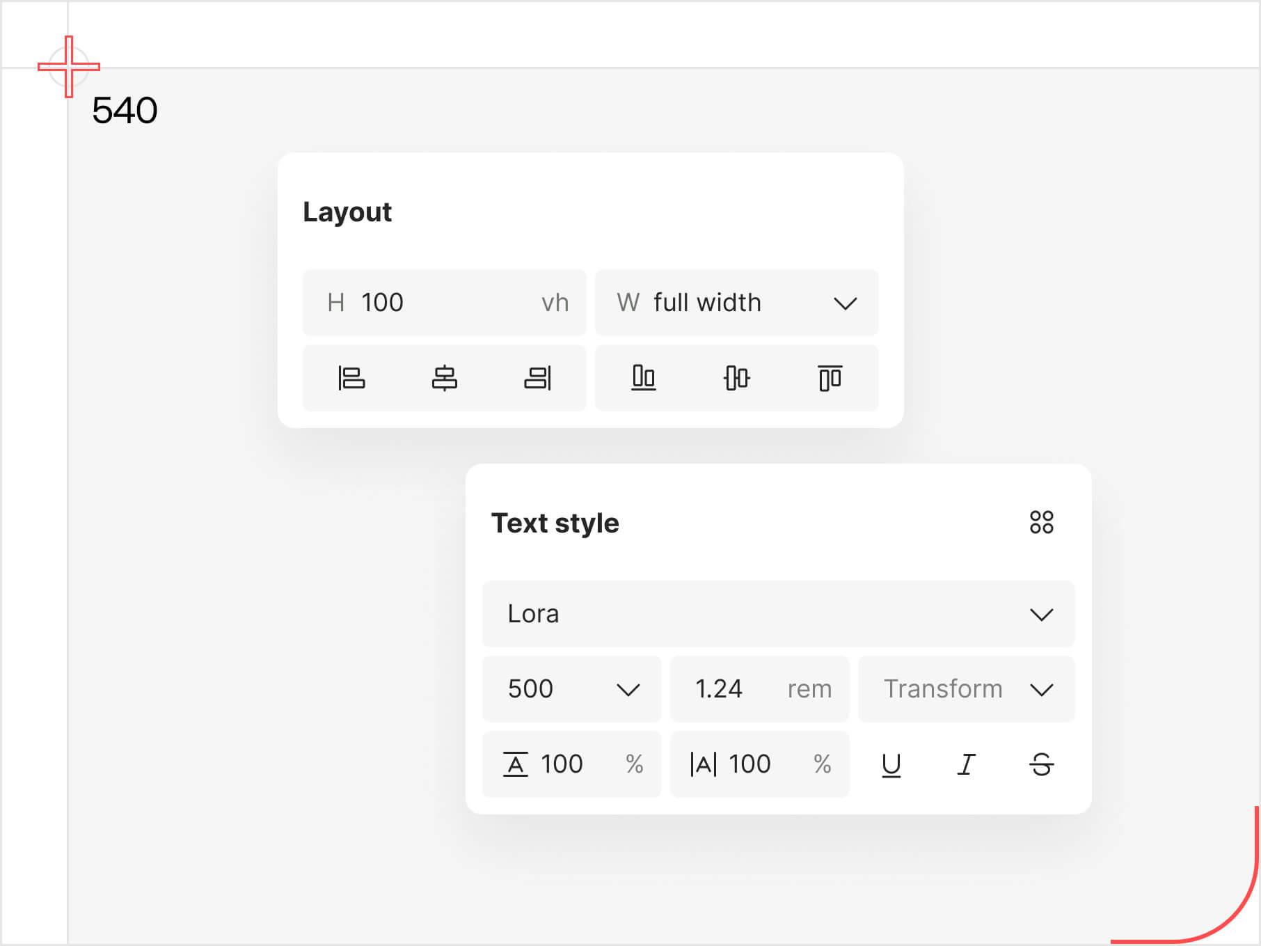 Customisable to details