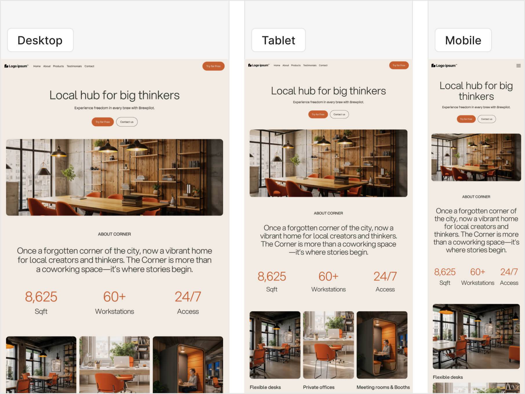 Responsive layout that won't break